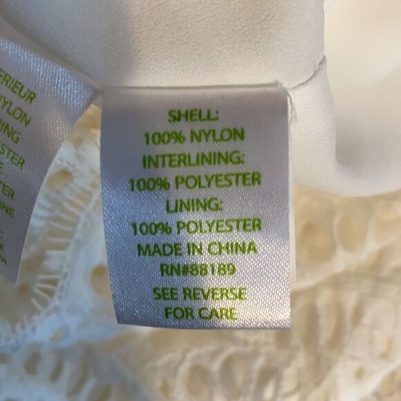 LILLY PULITZER Kenna Scalloped Fan Lace Dress - Picture 10 of 10